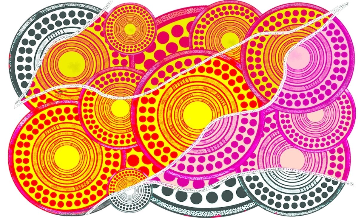 Indigenous artwork Luwaytini - Mark Cleave - thumbnail