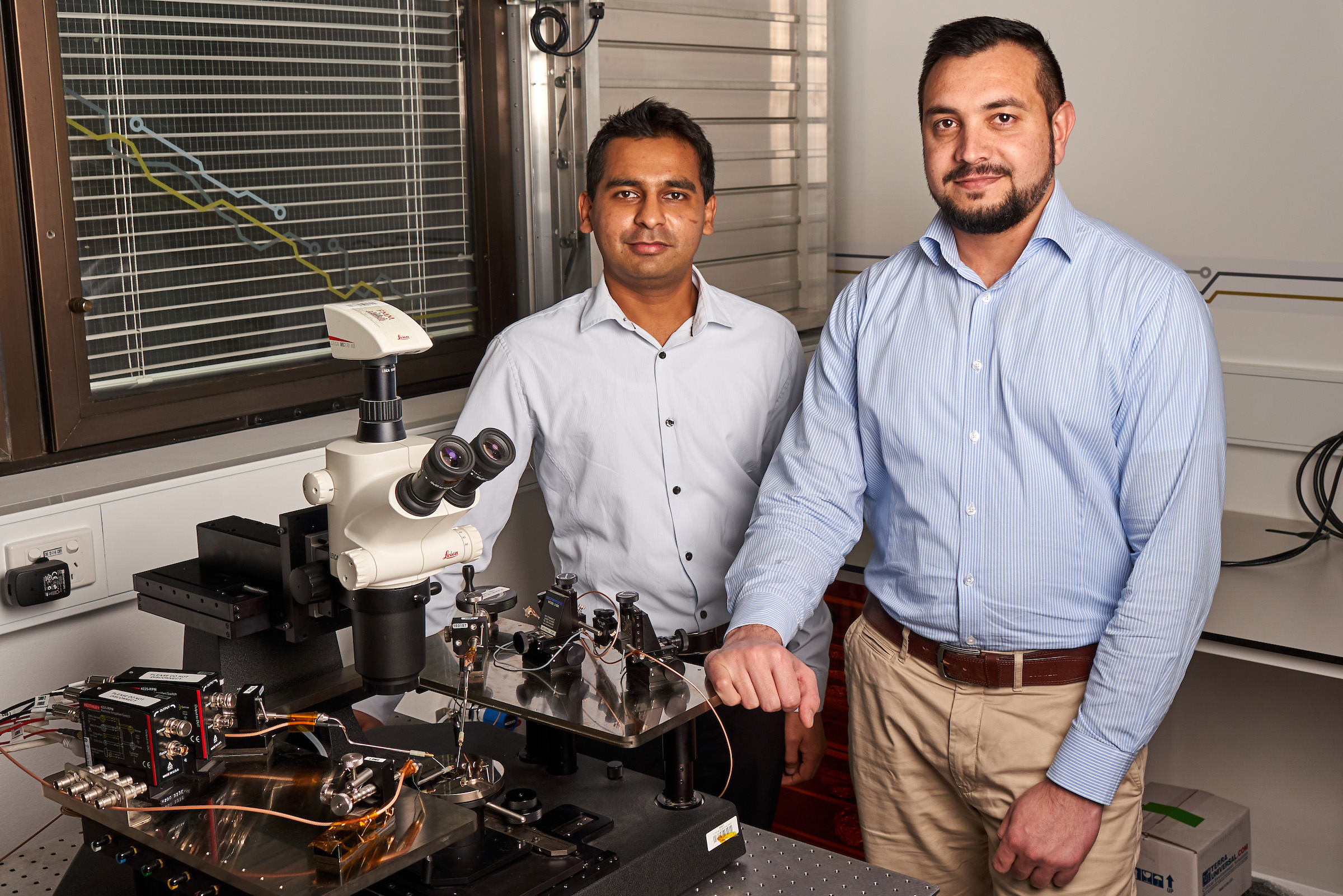 Researchers Dr Sumeet Walia and Dr Taimur Ahmed
