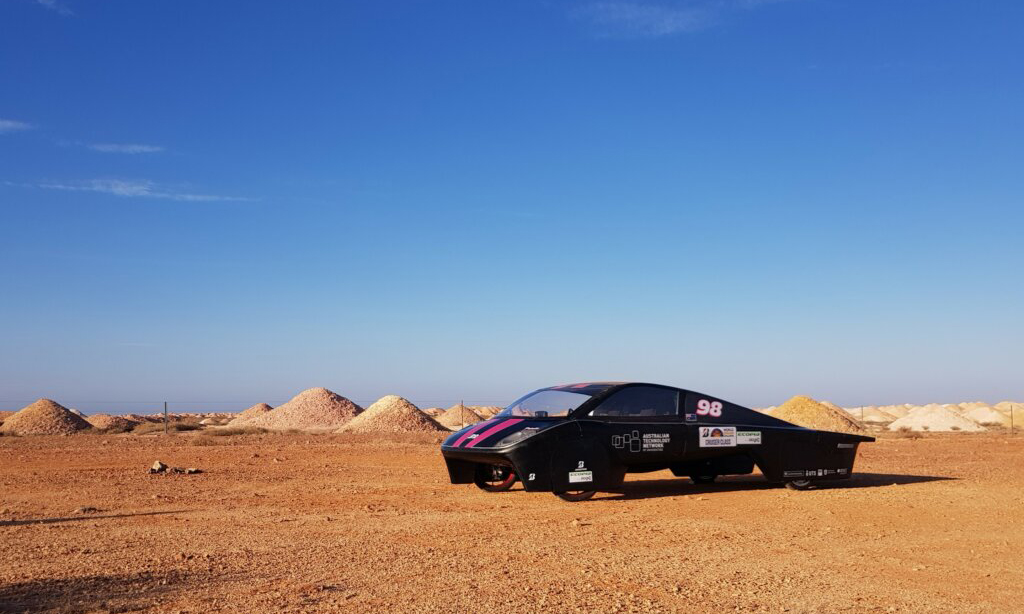 Alt Text is not present for this image, Taking dc:title 'Priscilla-Solar-Car-Desert'