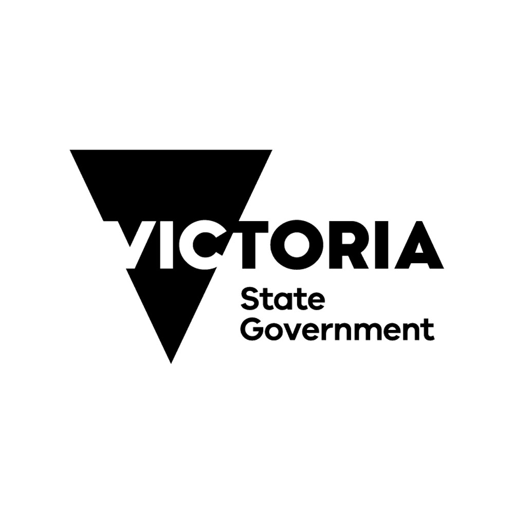VIC state government logo.
