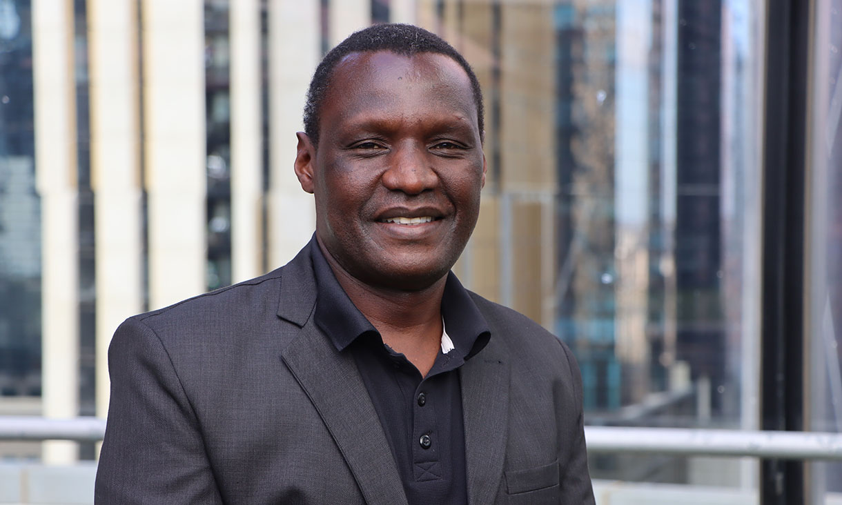 Portrait of Professor Victor Gekara