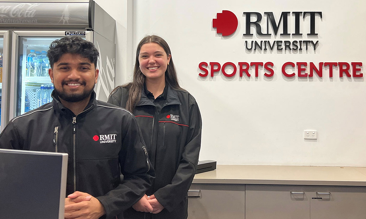 Two new customer service staff