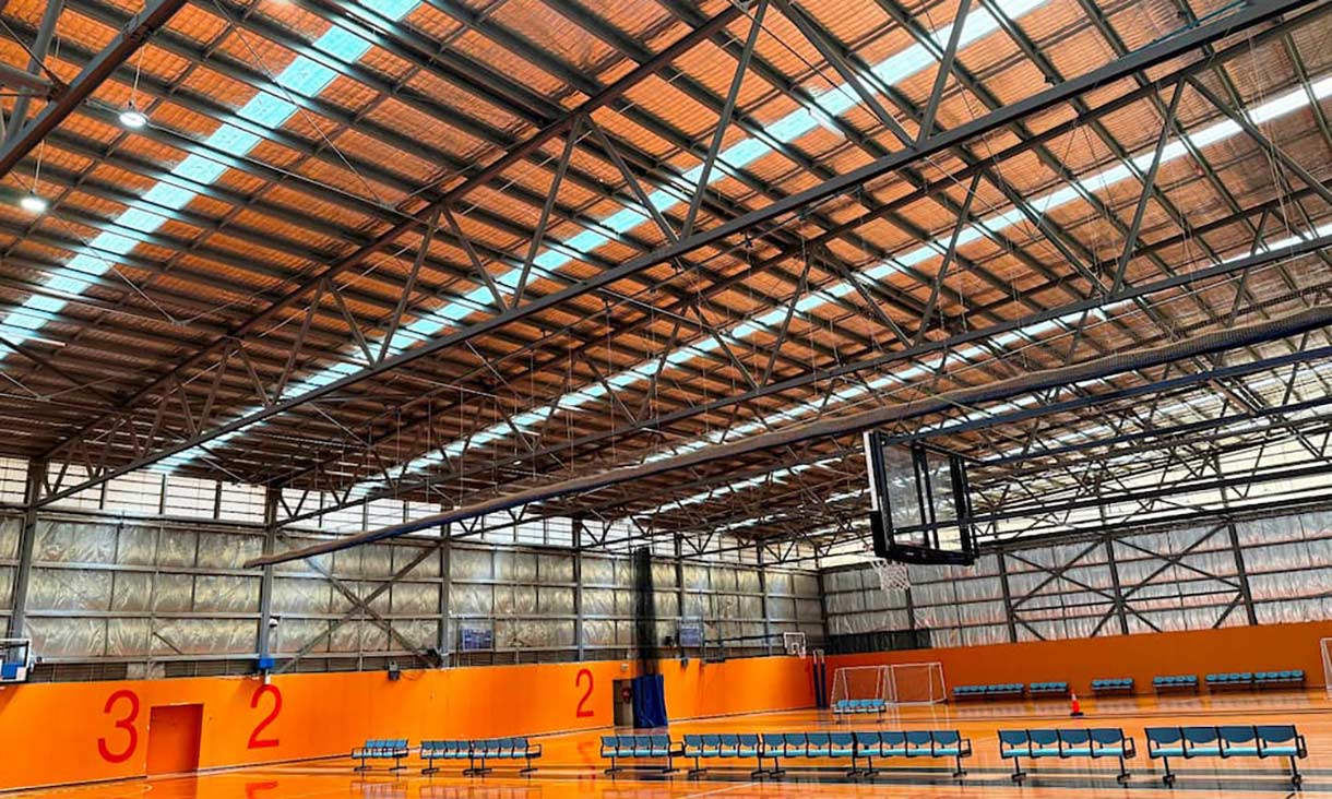 Skylights in the Highball Stadium