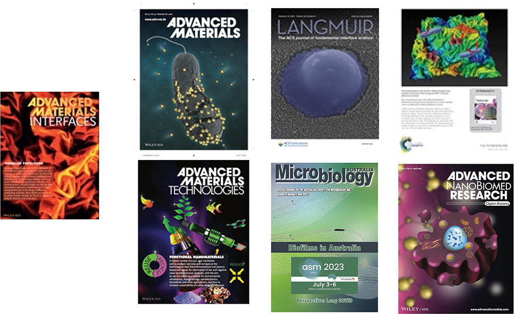 Journal covers since 2013