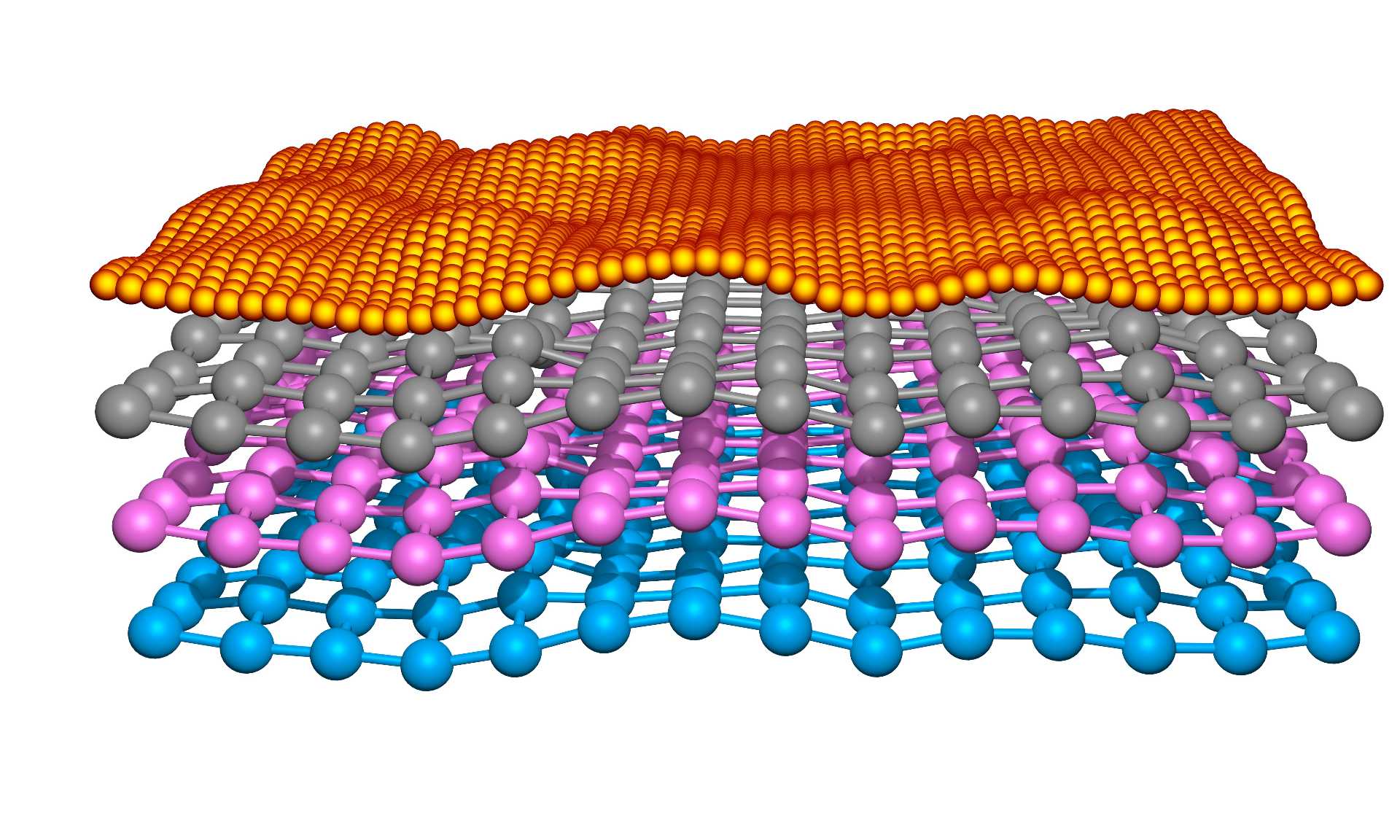 Layers of nanomaterials