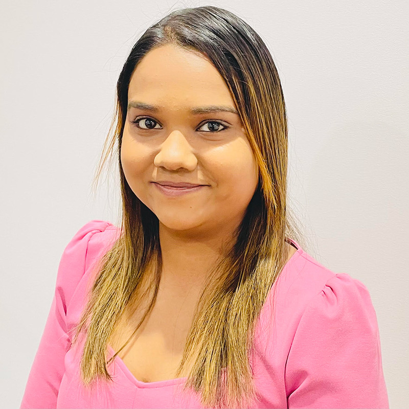 Portrait of Dr Ama Samarasinghe