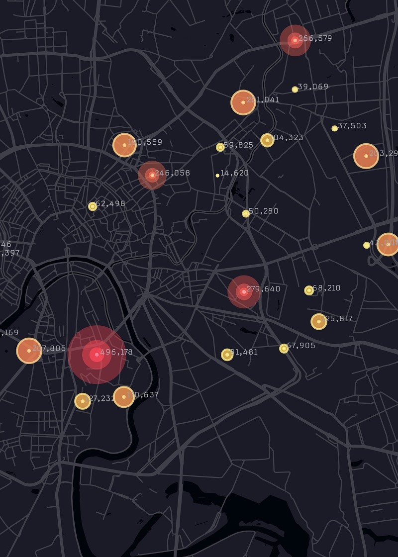 City planning map