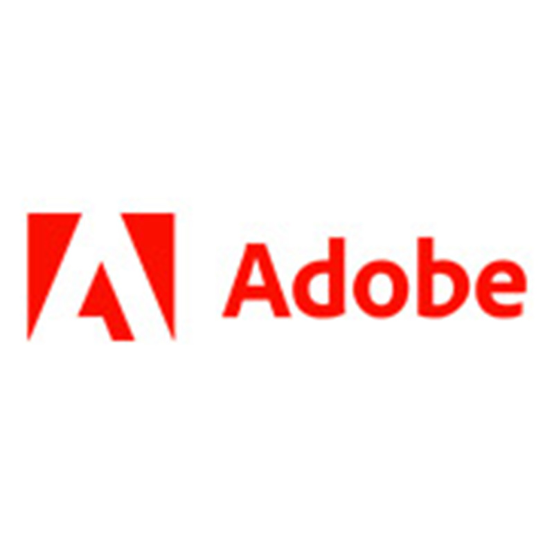 Adobe logo.