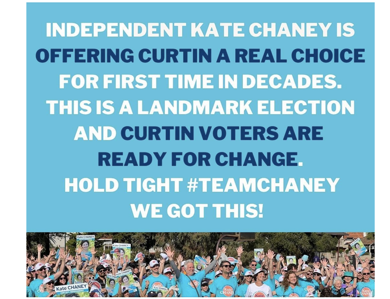 A screenshot of a Facebook ad.