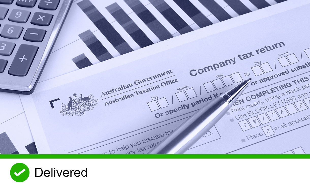 Australian company tax return forms
