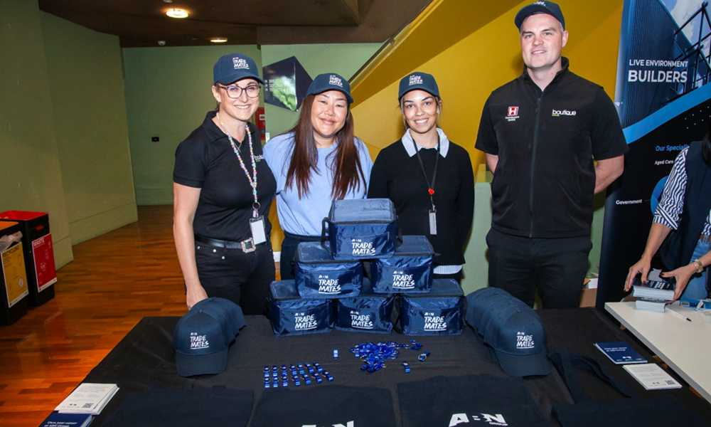 Employers came with plenty of merchandise.