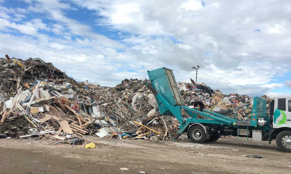 Demolished construction waste