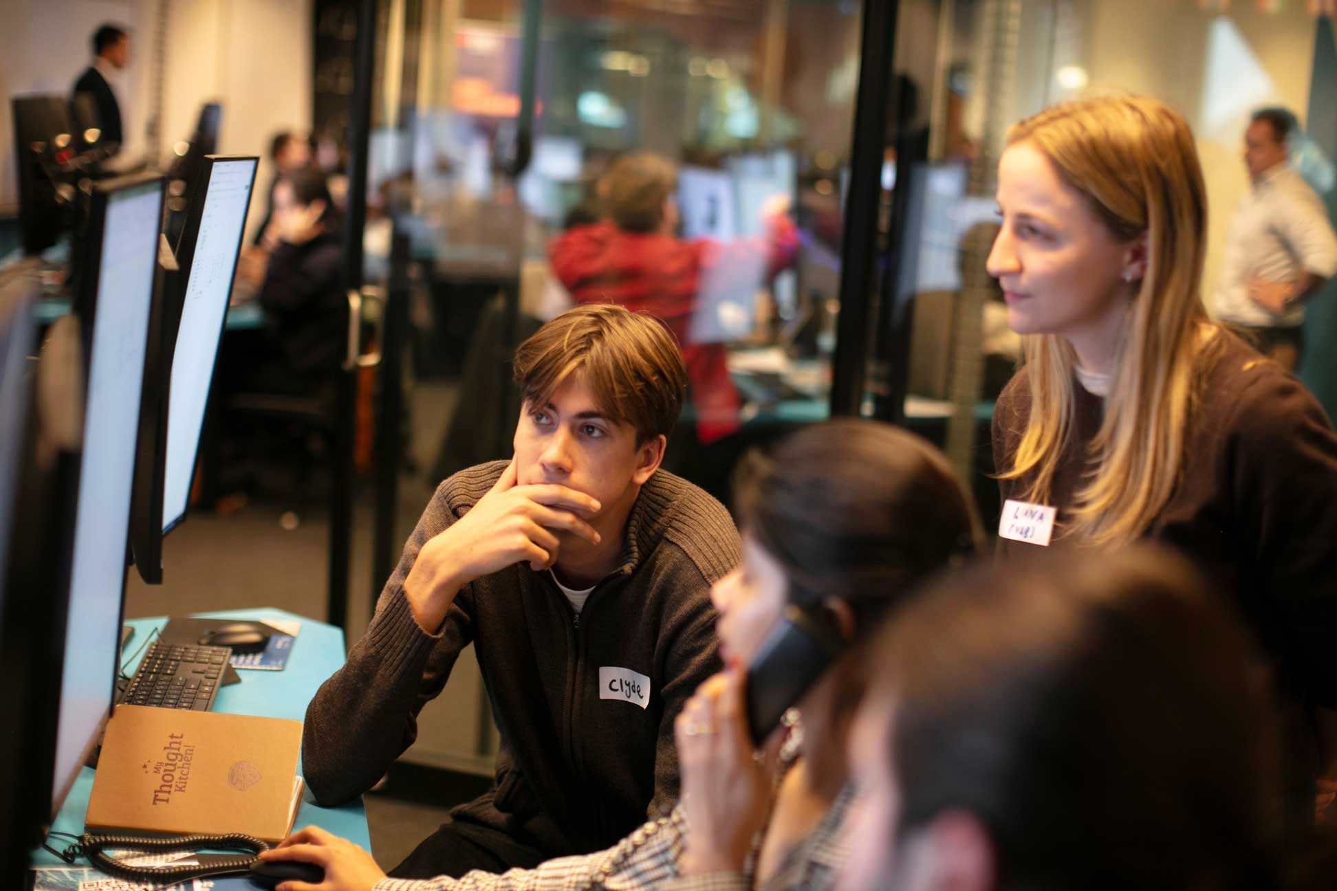 Team Collaboration in Trading Environment