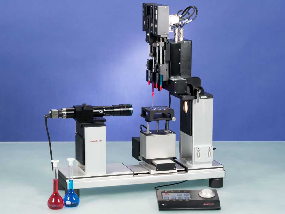 Contact Angle _ Surface Energy, OCA 20, Dataphysics