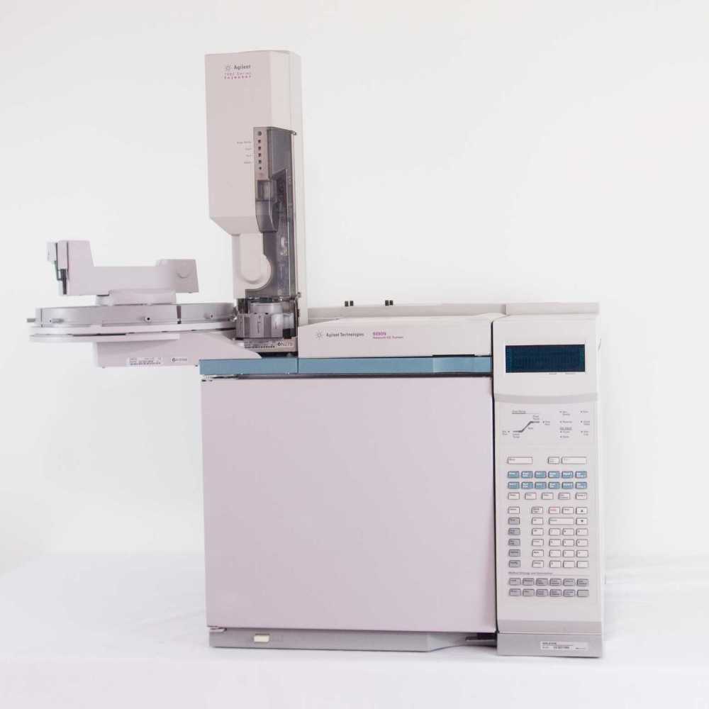 Gas Chromatography (GC A) with autosampler, 6890 ATAS GL Focus, Hewlett Packard