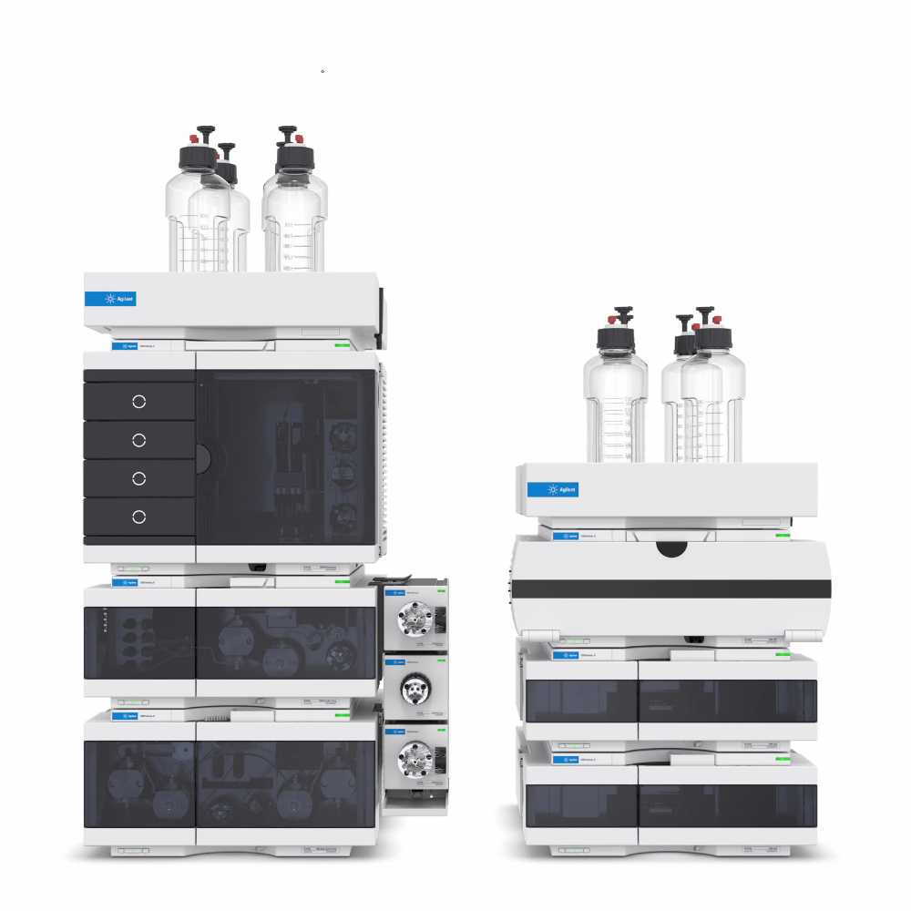 High performance Liquid Chromatograph (HPLC) with autosampler, 2D, Agilent