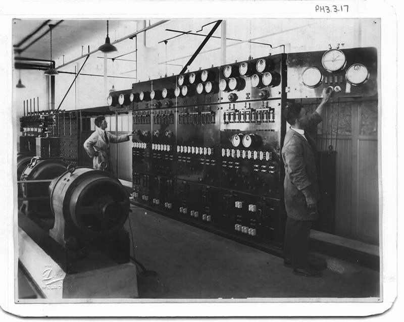 Electrical Engineering Laboratory, c1931. (Image credit: RMIT University Archives)