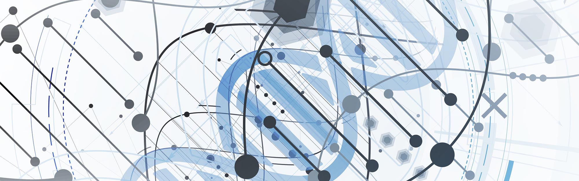 Abstract DNA technology. Science medical concept