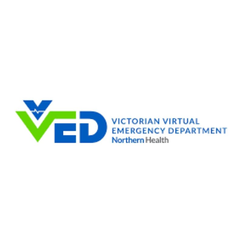 Victorian Virtual Emergency Department Northern Health logo.