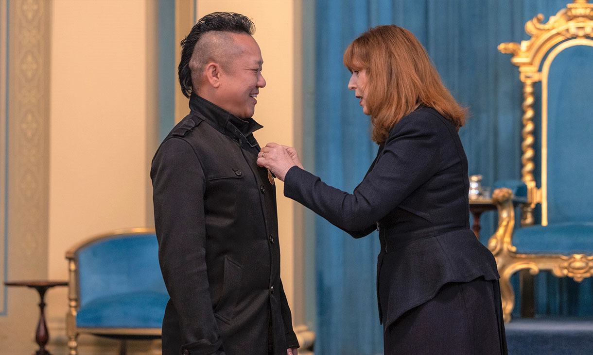 Photo caption: Gary Lee earned a Medal of the Order of Australia (OAM) in 2023. 