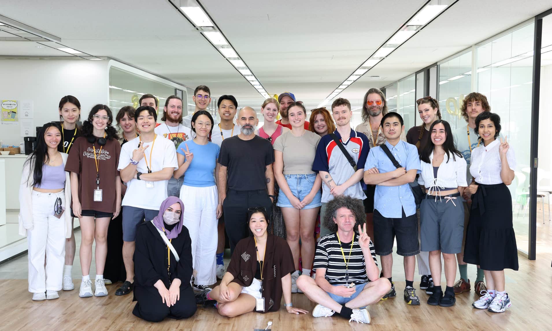 Image of a group of people posing for a photo.