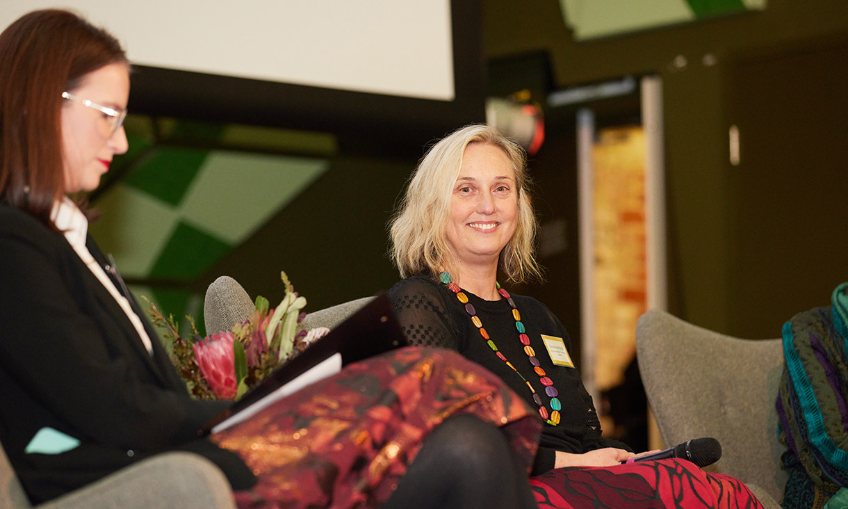 Brenda McKinty on stage