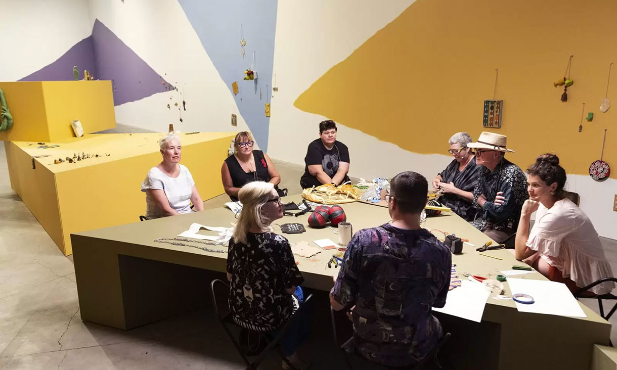 Lisa Walker's workshop for All the jewellery.