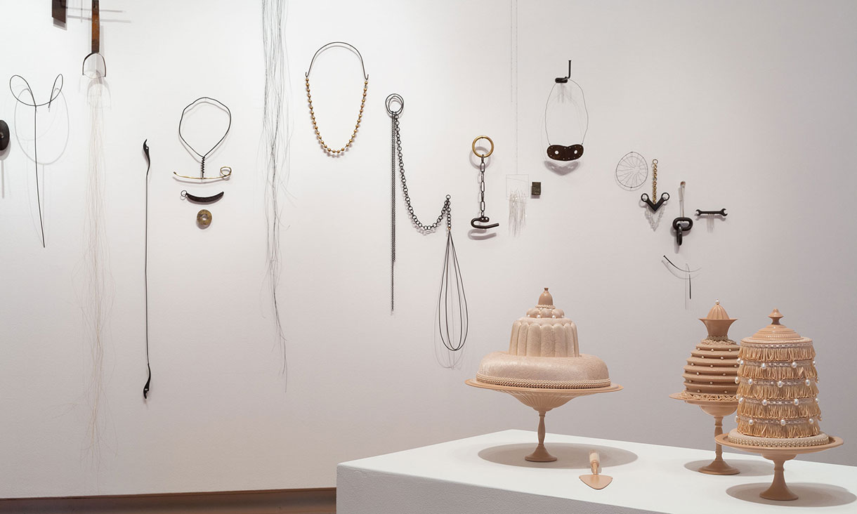 Installation view, in Deep Material Energy III, RMIT Gallery, Melbourne, 2024. 