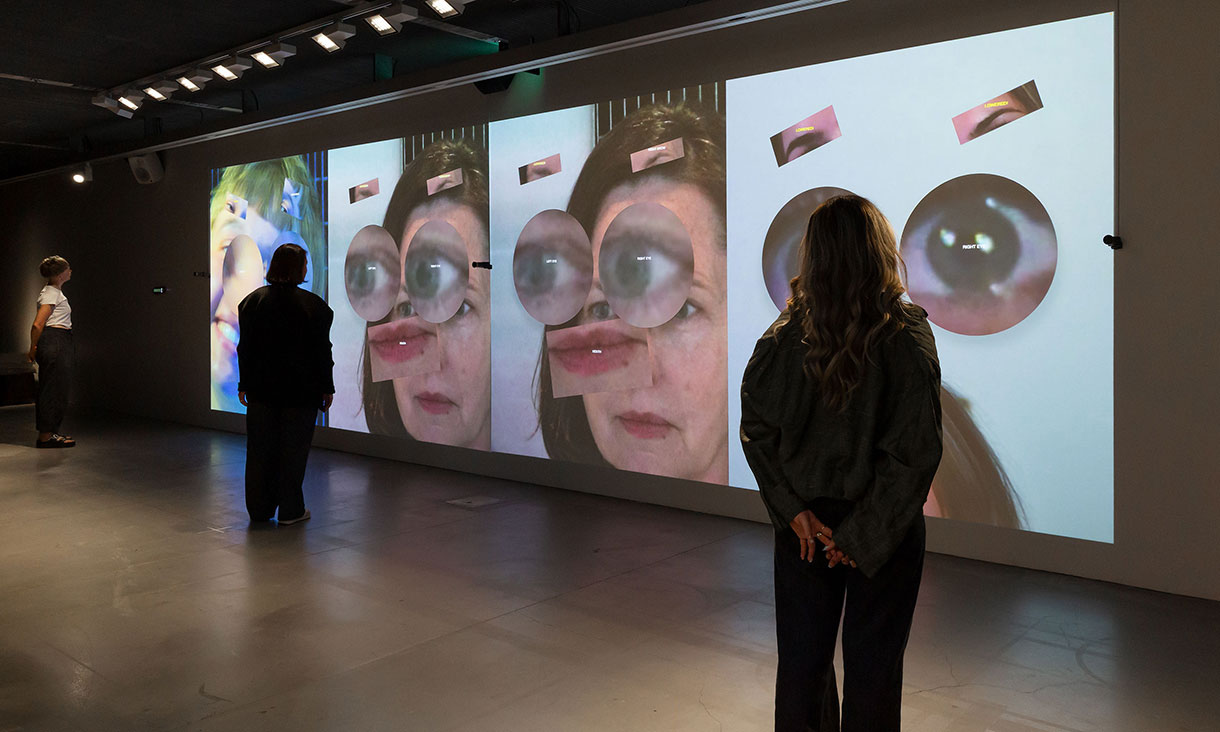 Farzin Lotfi-Jam, Realtime: The Imperial Architecture of Now, 2025, in Deep Time Real Time, RMIT Design Hub Gallery, Carlton, 2025. 