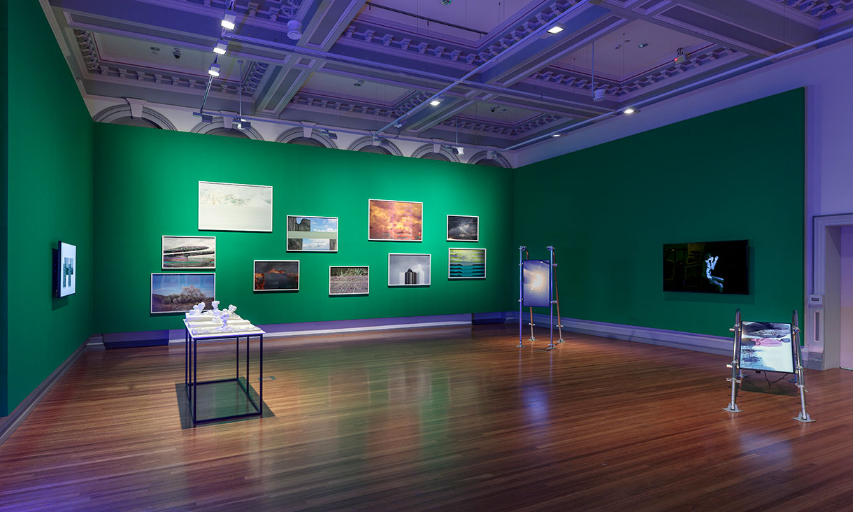 Installation view, The Image Looks Back, RMIT Gallery, 2021.