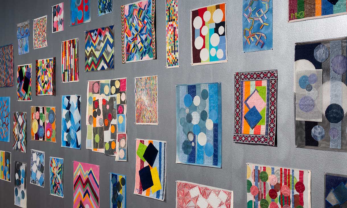 Melinda Harper, Untitled, 2021-2024 in PRICK! Needlework Now, RMIT Gallery, Melbourne, 2025. 