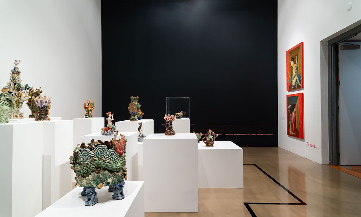 Installation View 11, 'In Her Own Words' Janet Beckhouse at RMIT Gallery, 2023. 