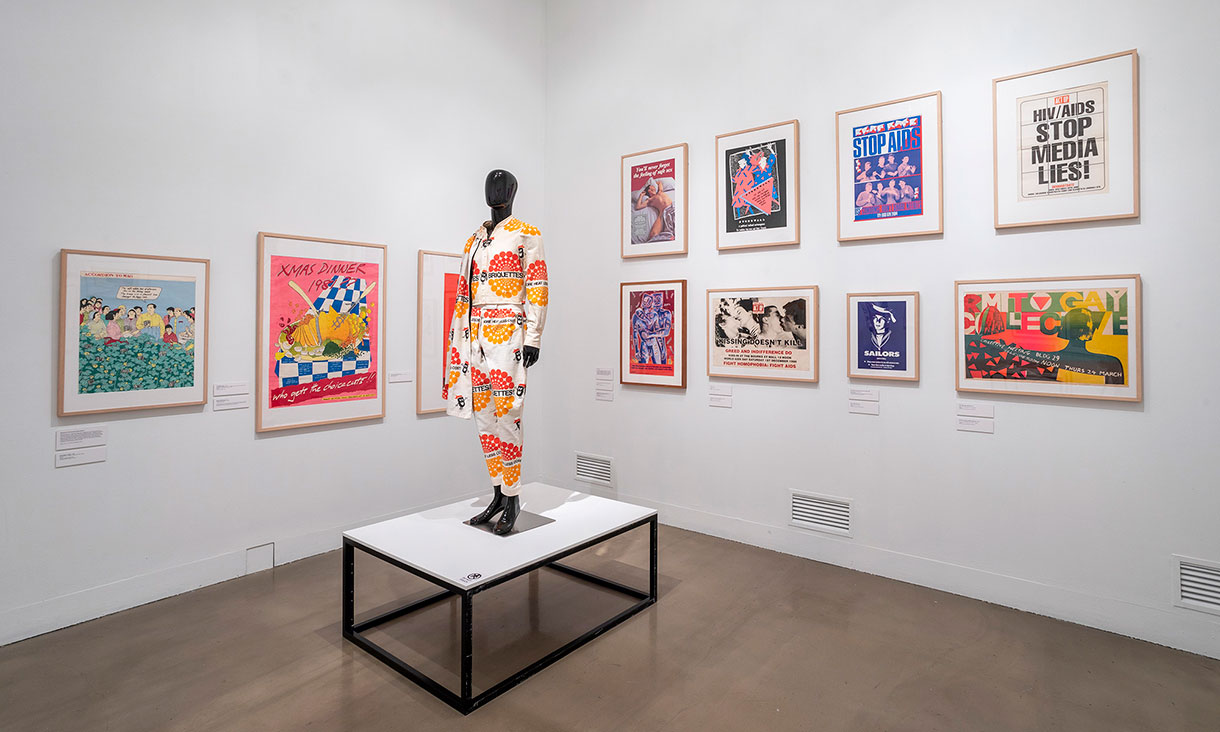 Installation view, Radical Utopia exhibition, RMIT Gallery, 2023.