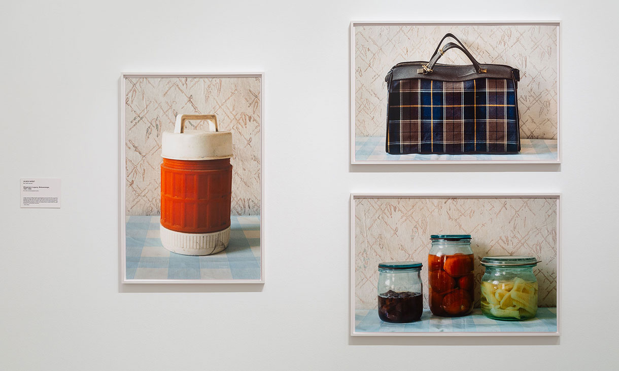 Installation view, Ulrich Wüst, Wiegmann Legacy . Bülowssiege, 1991-1992, in Wanderings About History – The Photography of Ulrich Wüst, RMIT Gallery, Melbourne, 2024.