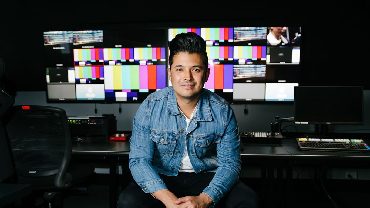 Portrait of Aaron Farrugia, Advanced Diploma of Screen and Media