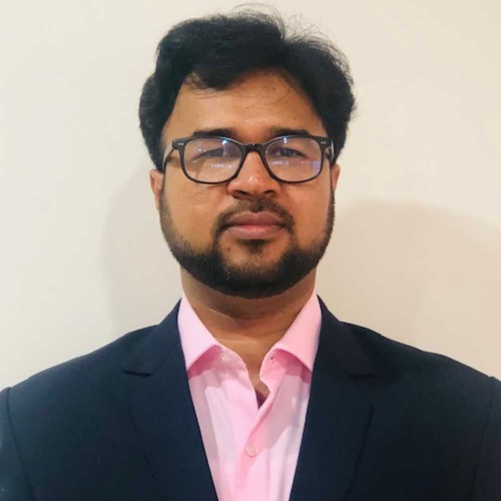 Portrait of Dr Muhammad Safiullah 