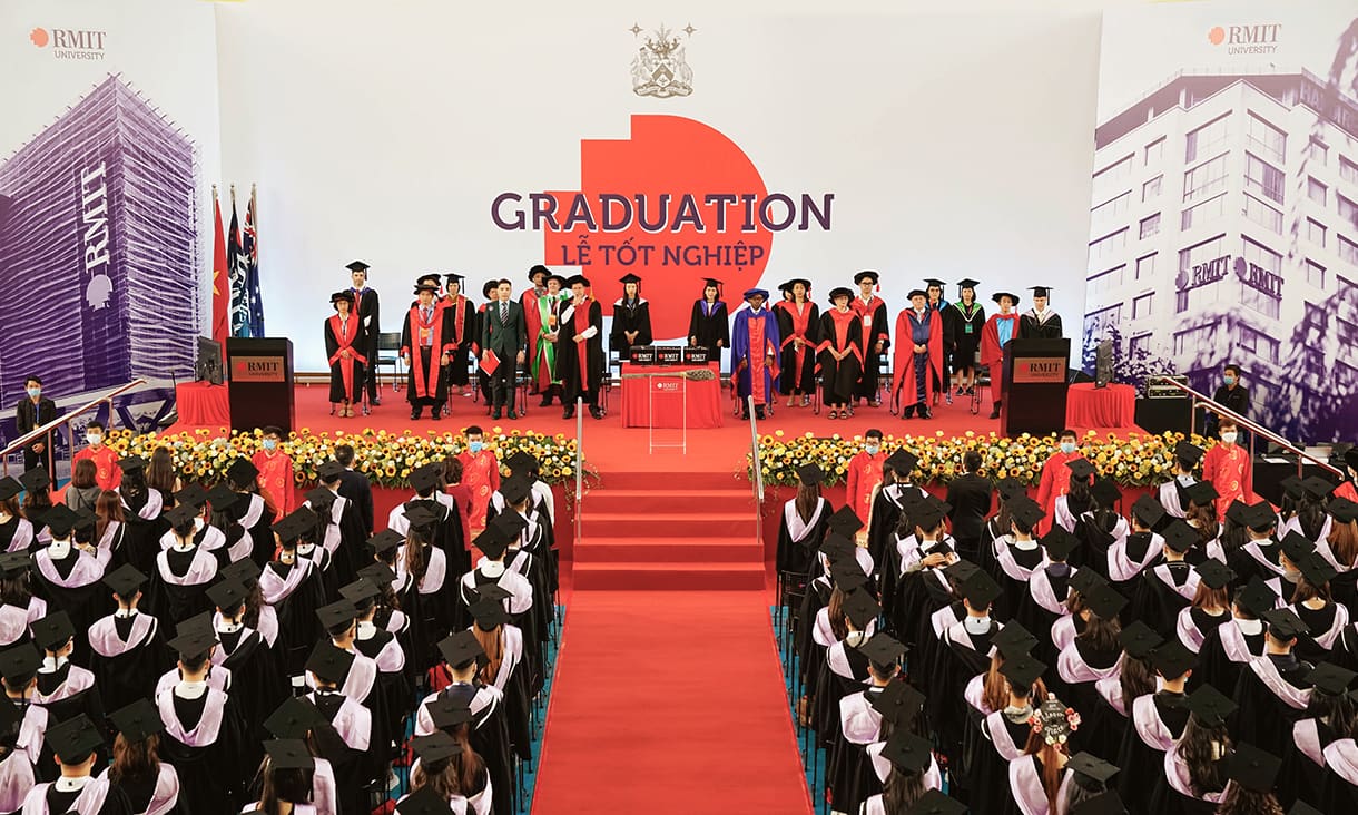 RMIT graduation