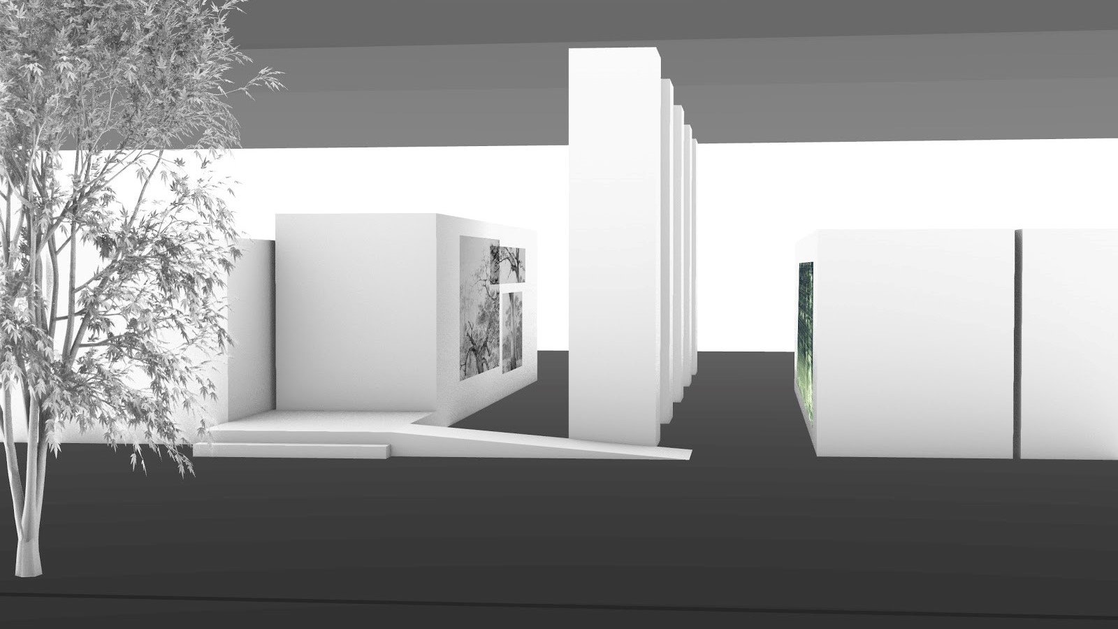 3d model of a proposed public art display