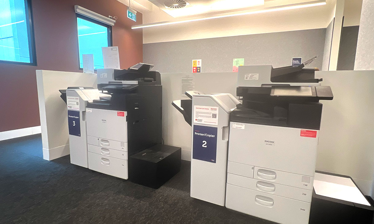Carlton Library photocopiers.