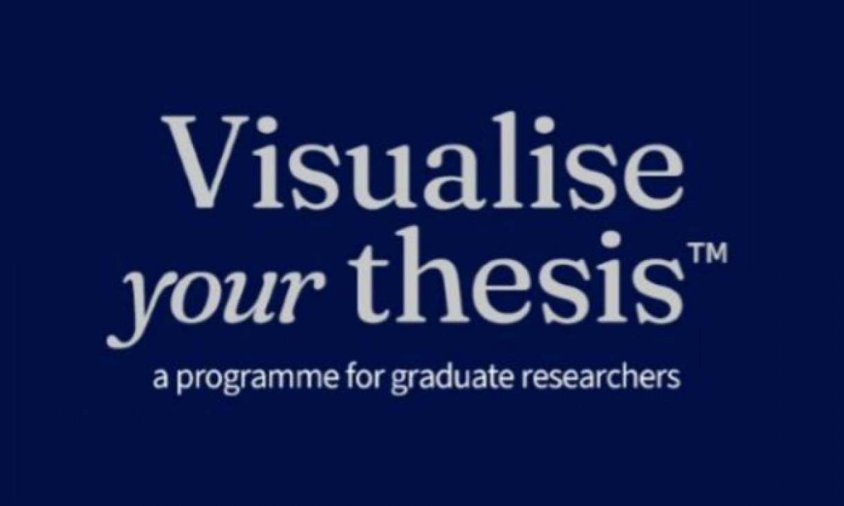 Logo for Visualise Your Thesis: a Programme for Graduate Researchers.