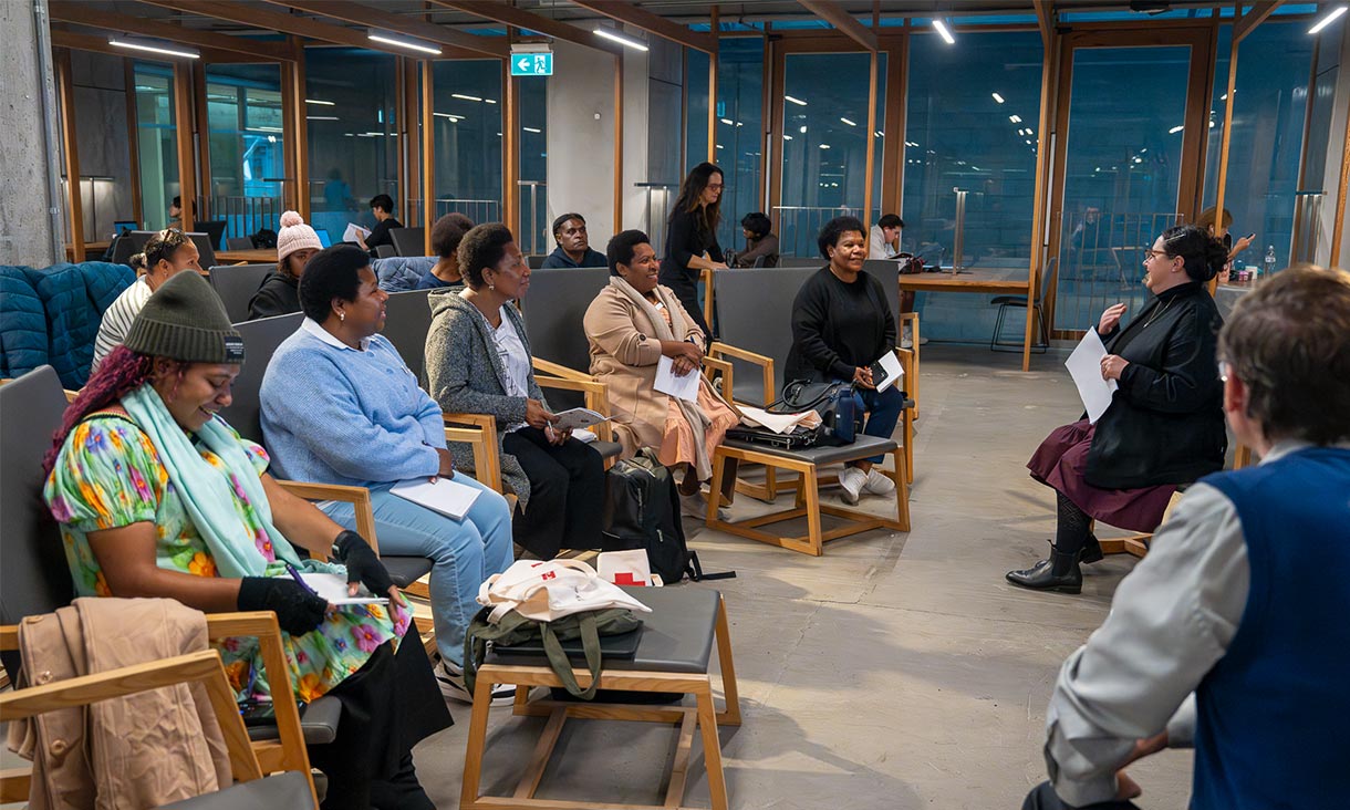 PNG Researcher Visit
