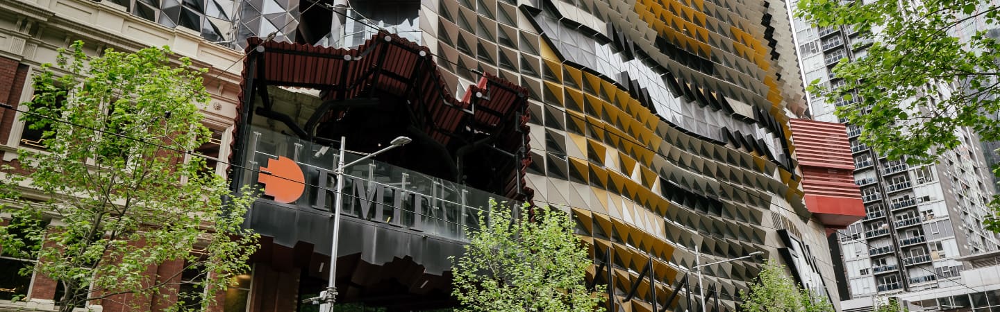 RMIT Building 80 on Swanston Street
