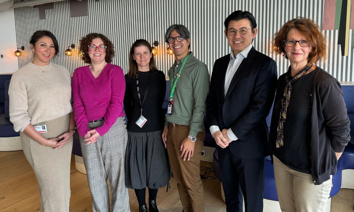 Project and team category winners L-R Jamal Abiloma, Alyce Greenwood, Anna Branford, Ronny Andrade Parra, Chilwin Soh, Helen McLean. Not pictured: Jacinta Jones O’Meara, Teresa Dowding, Ann Standish, Colette Beauregard Seehaber, Rachael Hains-Wesson, Hilary Wheaton