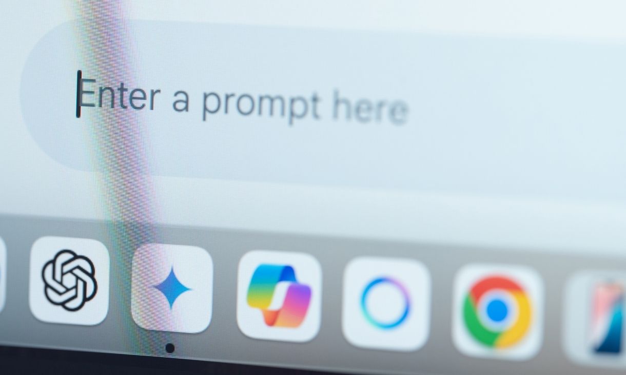 Enter a new prompt in google Gemini