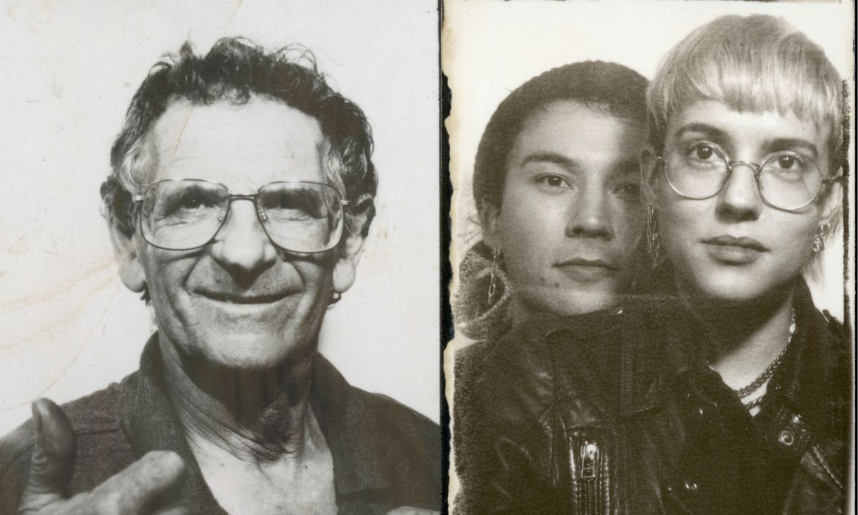 (L-R) Alan Adler, Chris Sutherland and Jessie Norman, gelatin silver prints © Alan Adler/Metro Auto Photo.