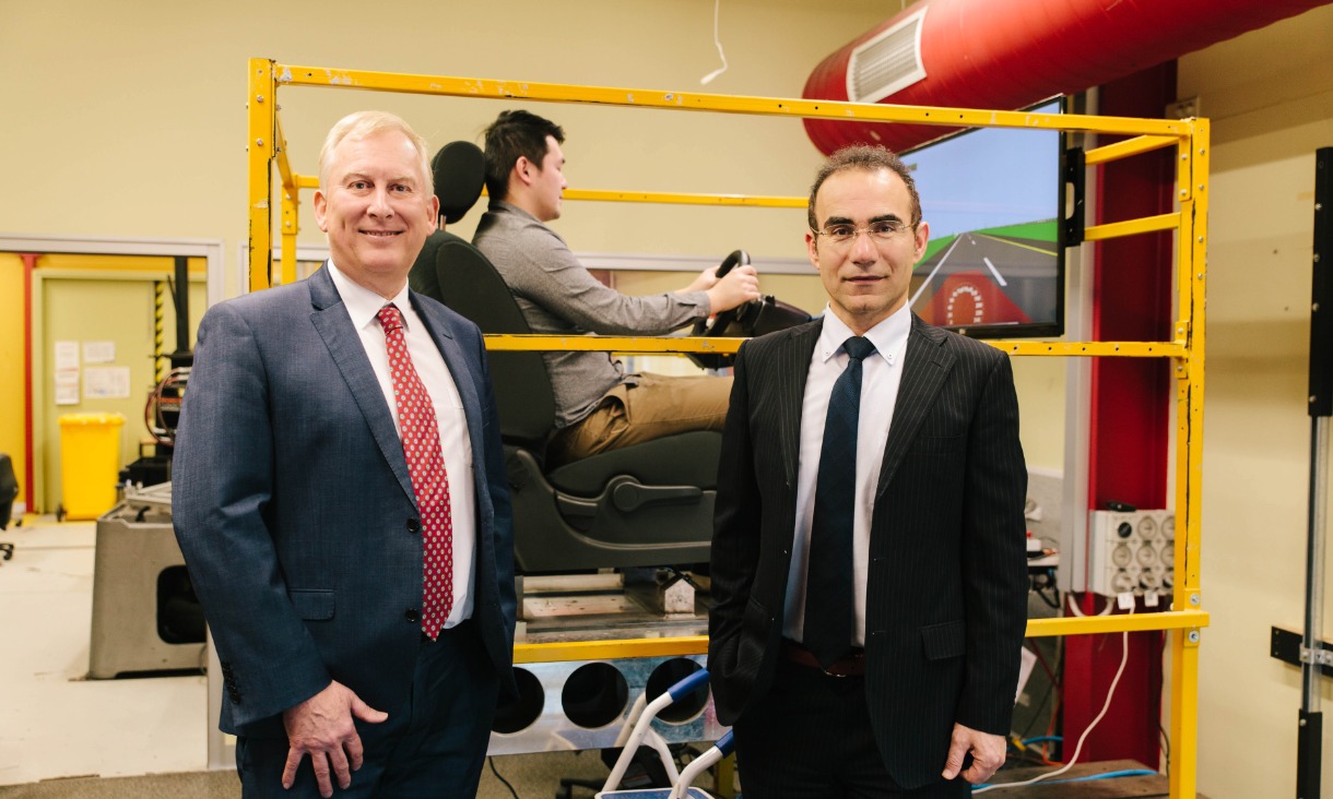 Image of Stephen Robinson and Mohammad Fard