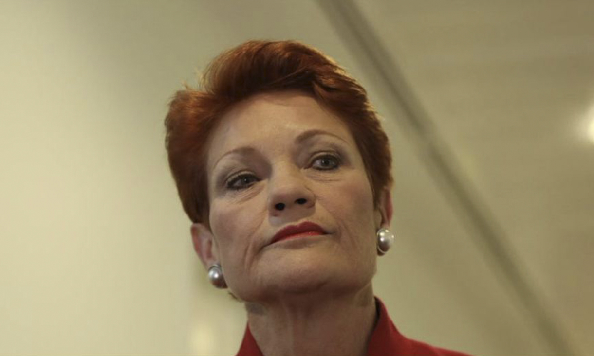 Pauline Hanson.