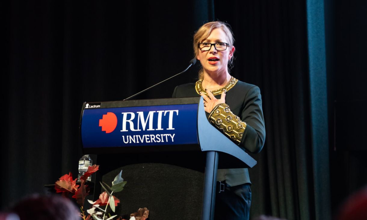 MC Dr Carmen Gould shares her own story of how a scholarship made a different to her education experience.