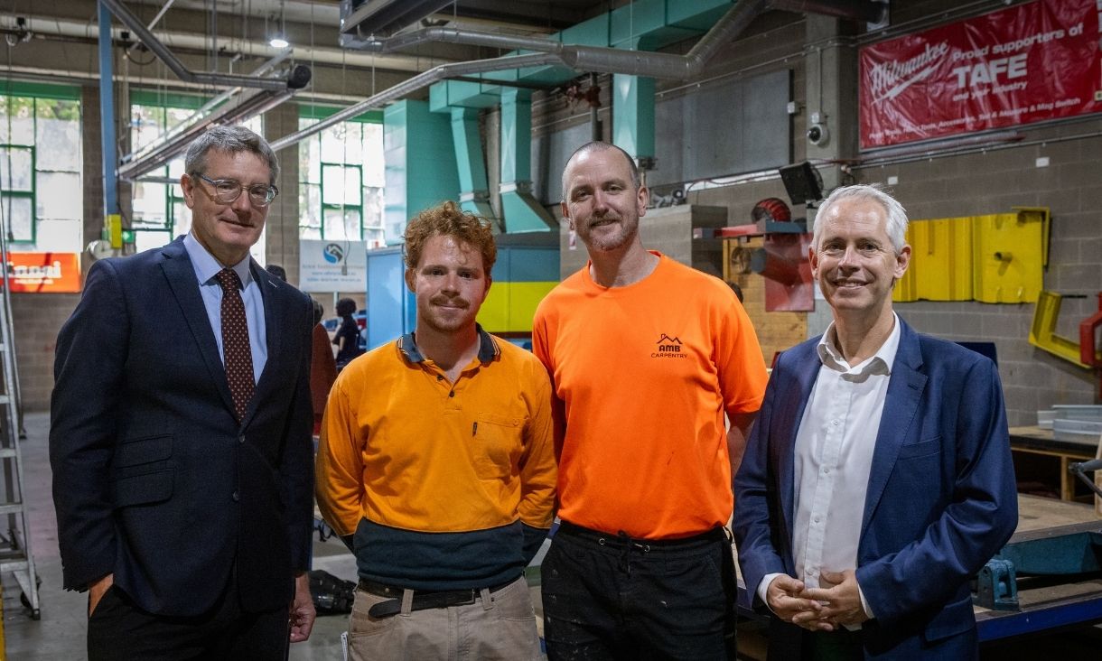 three years free tafe event