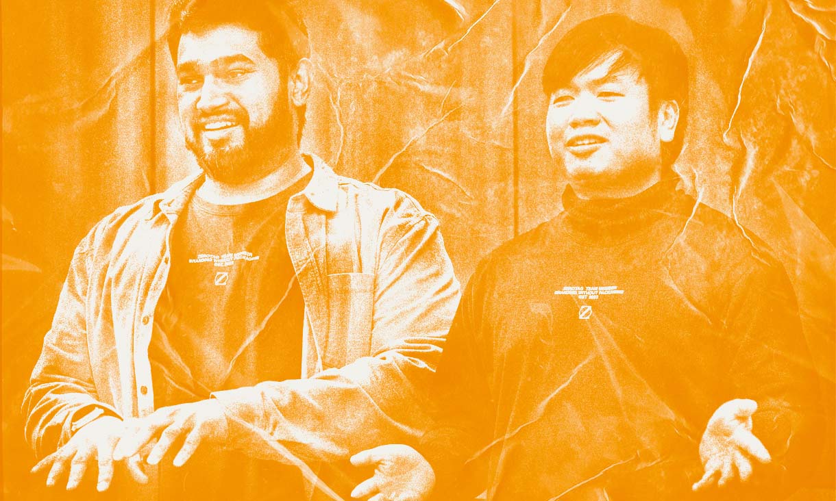 Joseph and Shimroth, Co-founders of circular tech startup Zerotag